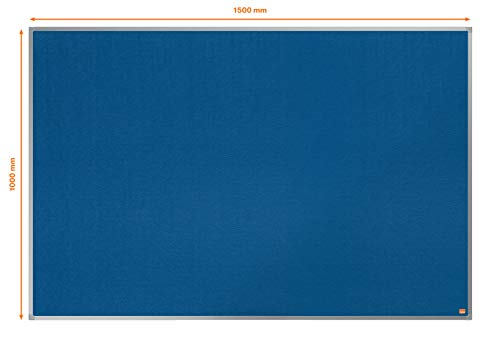 nobo-essence-tableau-d-affichage-feutre-1500-x-1000-mm-cadre-aluminium-bleu-1915 image 8