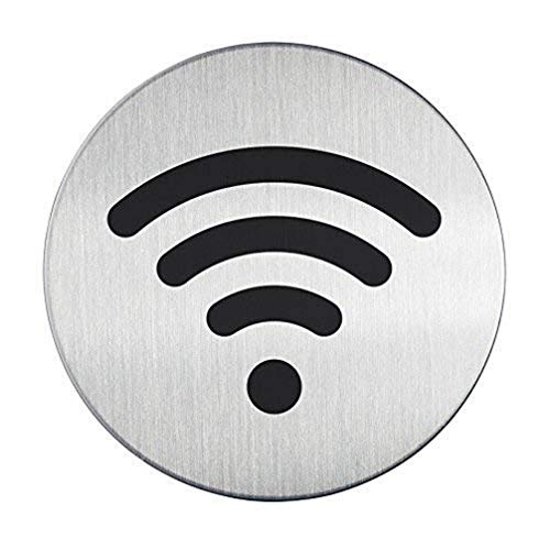 durable-pictogramme-rond-wifi-83-mm-acier-adh-sif-argent image 5