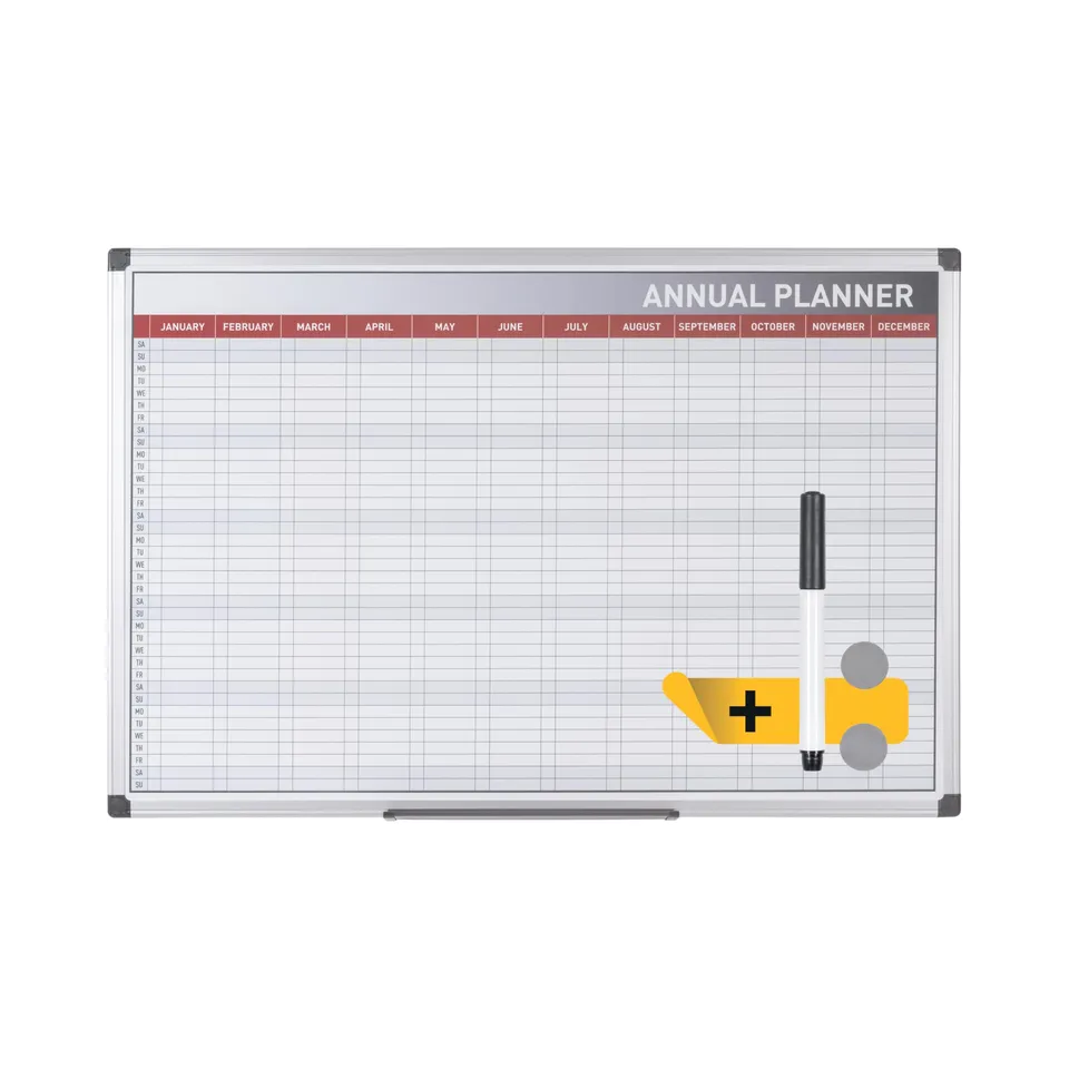 bi-office-maya-planning-annuel-magn-tique-52-semaines-90-x-60-cm image 1