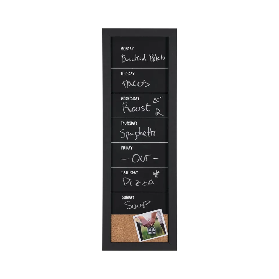 bi-office-maya-tableau-noir-craie-planificateur-hebdomadaire-20-x-60-cm-cadre-no image 1