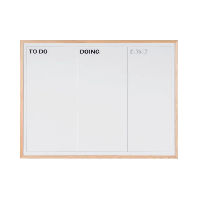 bi-office-tableau-planificateur-kanban-120-x-90-cm-magn-tique-effa-able-cadre-pi image 1
