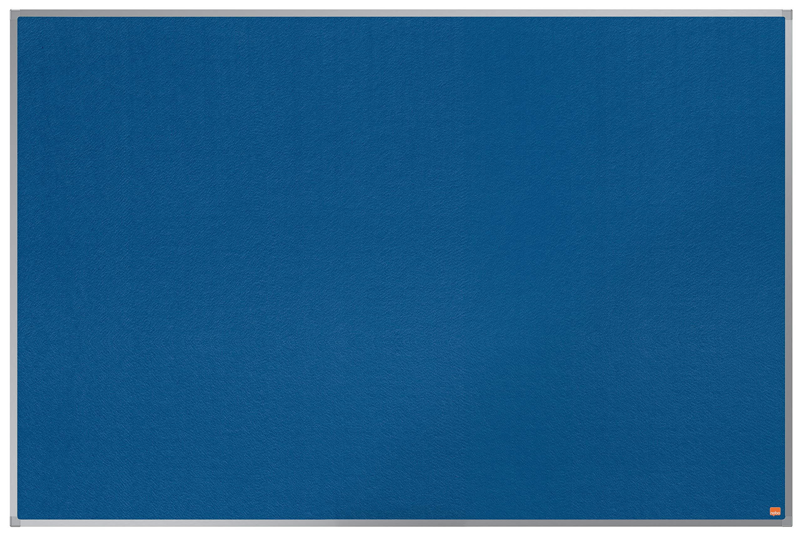 nobo-essence-tableau-d-affichage-feutre-1500-x-1000-mm-cadre-aluminium-bleu-1915 image 1