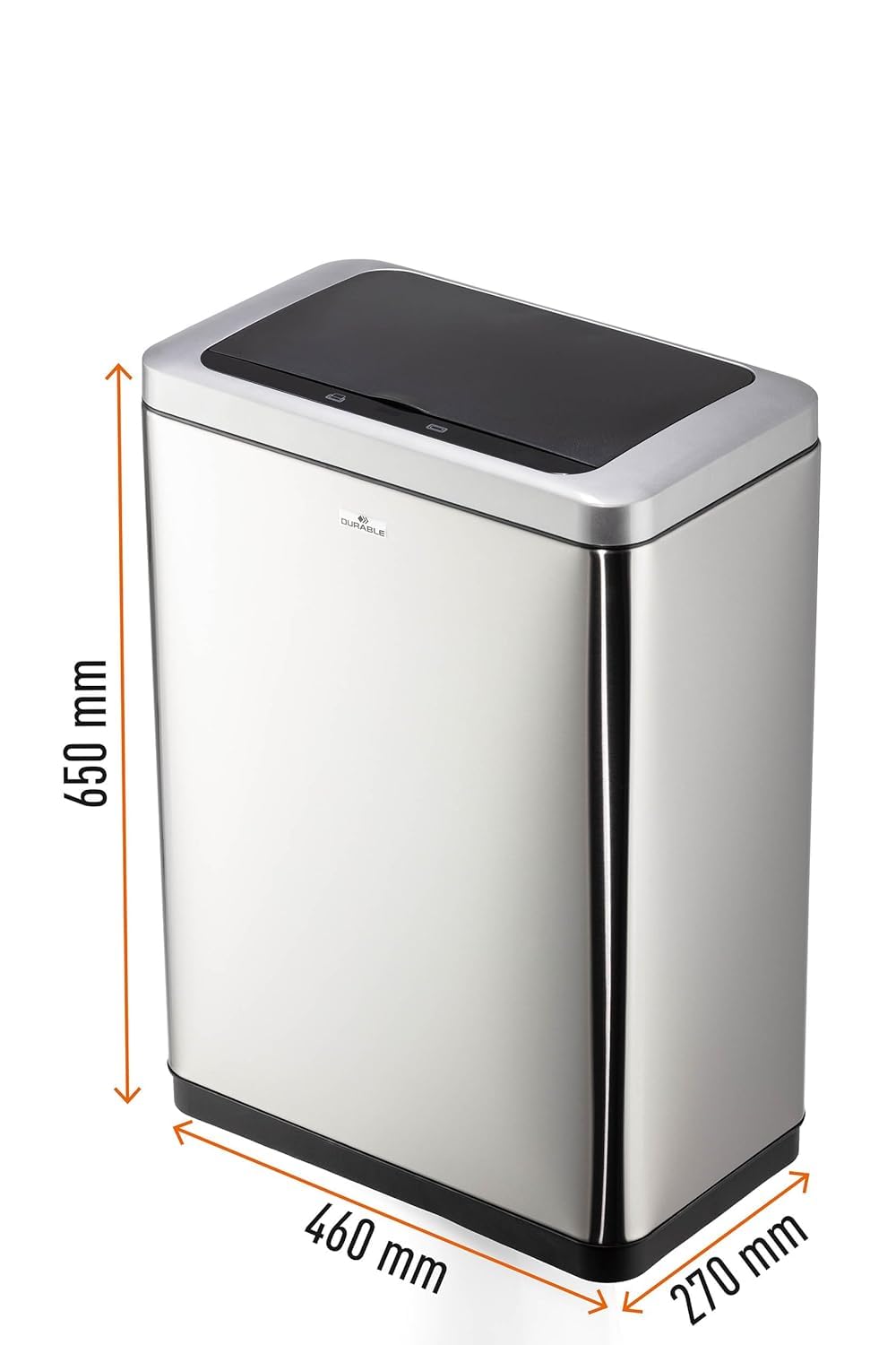 durable-no-touch-duo-poubelle-automatique-2-x-20-l-argent-inox-sans-contact image 6