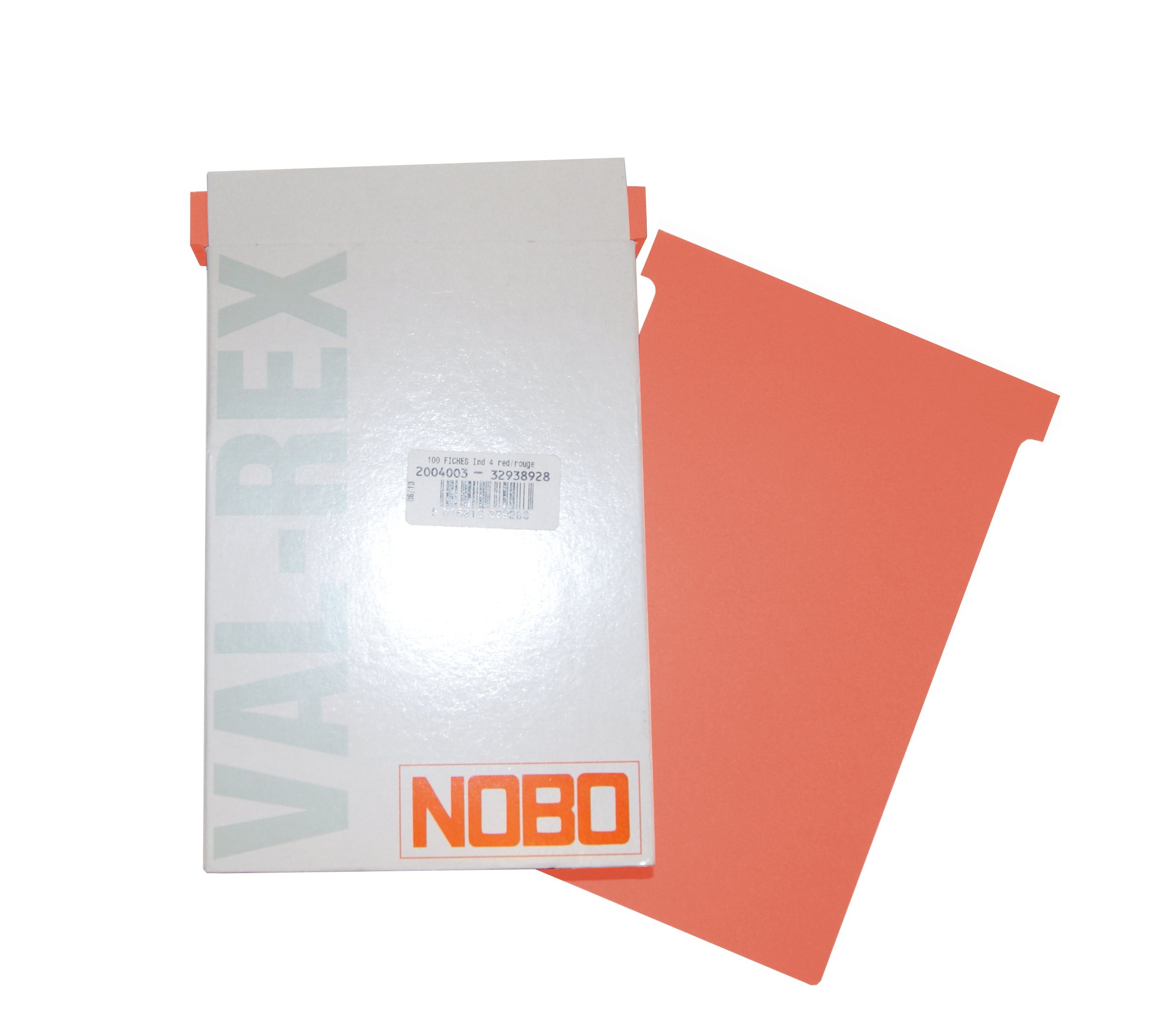 nobo-lot-de-100-fiches-t-indice-3-blanches-2003002-pour-planning image 7