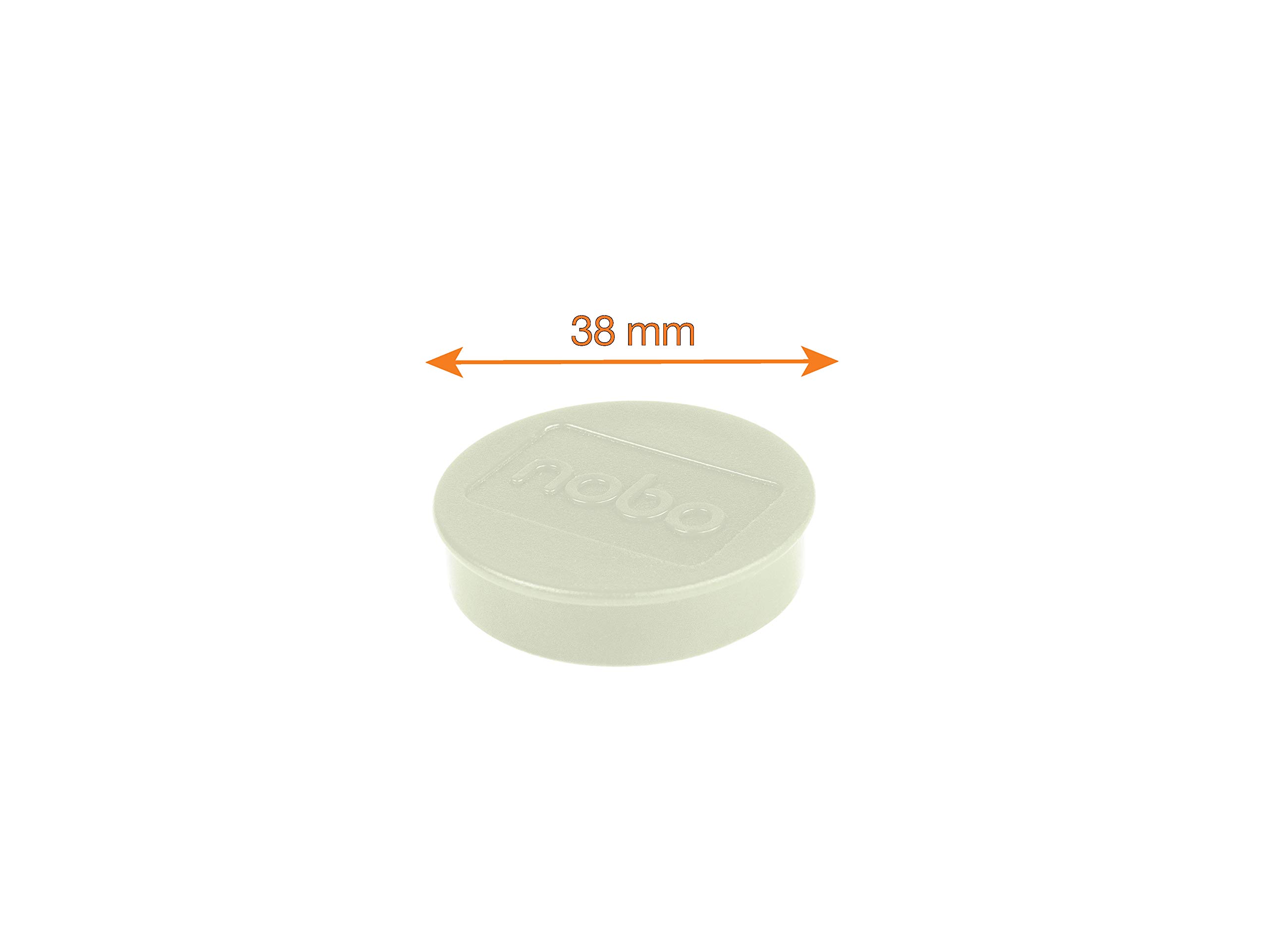 nobo-jeu-de-10-aimants-pour-tableau-blanc-magn-tique-38-mm-blanc-1915315 image 3