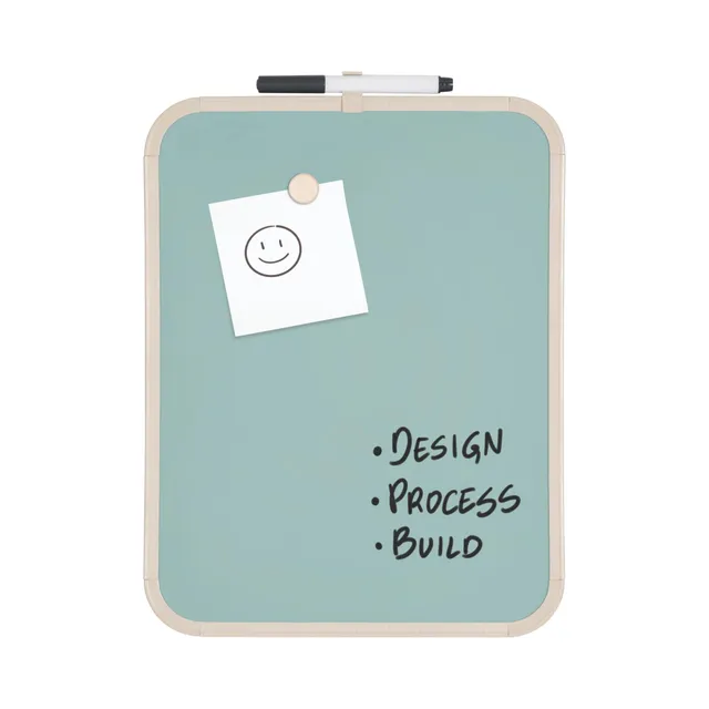 bi-office-easy-tableau-magn-tique-olive-tree-21-6-x-27-9-cm-acier-laqu-cadre-pla image 1